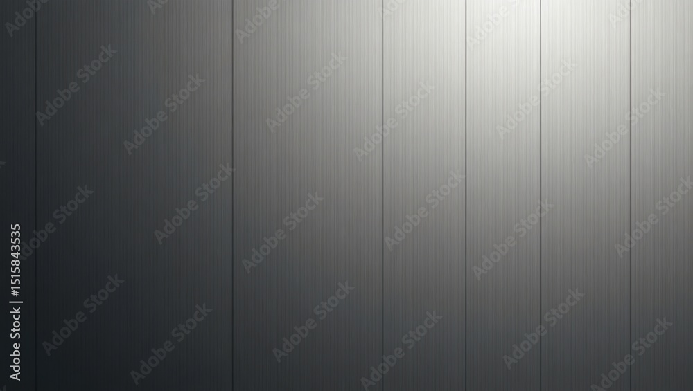 Poster gray vertical panel background with linear texture and subtle gradient