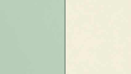 Abstract Paper Color Block in Green and Cream for Design