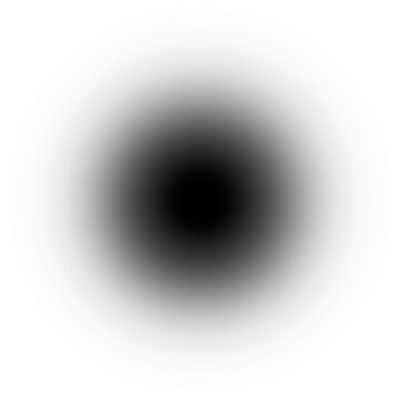blurred black circle gradient fade