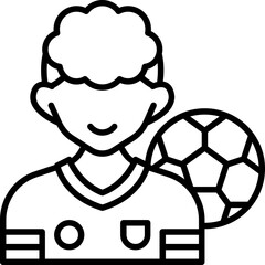 Football player icon