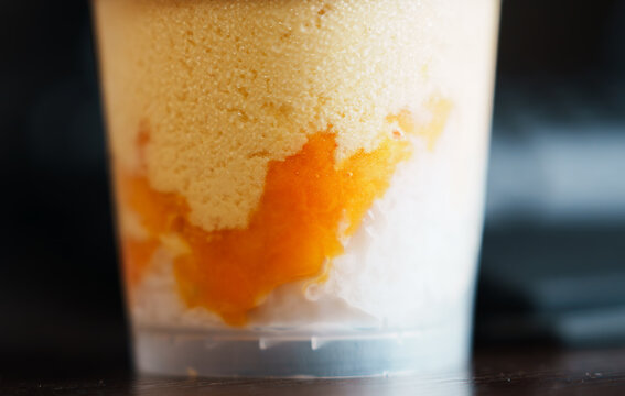 glass of Mango Smoothie