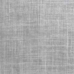 Textured gray linen fabric with subtle weave pattern, isolated background.
