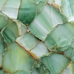 Natural green onyx stone texture pattern, ideal for background designs.