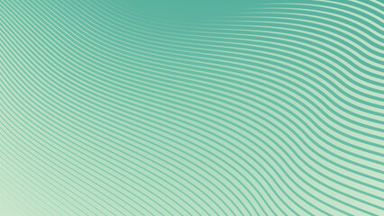 Green pastel gradient with stripes line abstract background