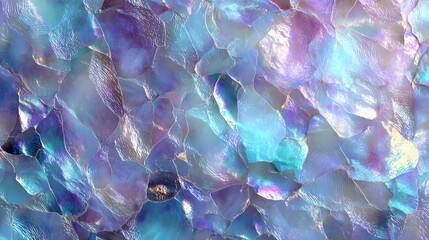 Colorful abstract texture with iridescent hues and intricate details.