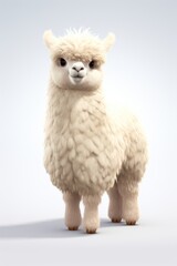 Fototapeta premium Alpaca mammal animal llama.