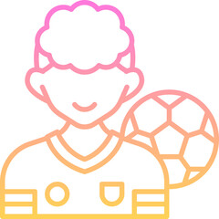 Football player icon