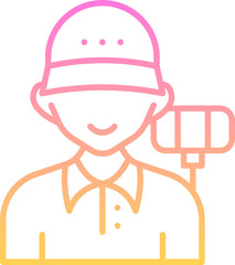 Polo player icon