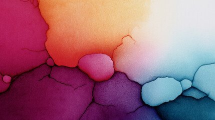 Vibrant Alcohol Ink Art Background