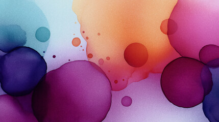 Vibrant Alcohol Ink Art Background With Dynamic Colors
