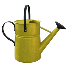 old watering can