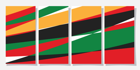 Abstract Juneteenth backgrounds set, abstract juneteenth pattern background juneteenth abstract seamless pattern