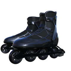 roller skates isolated on white