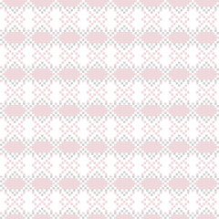 Pastels Argyle Fair Isle Seamless Pattern Design