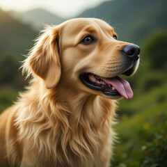 Obraz premium golden retriever puppy