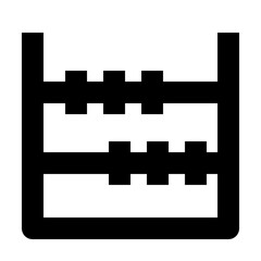 Obraz premium education solid icon set