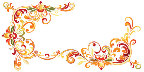 abstract floral background with space for Decoration