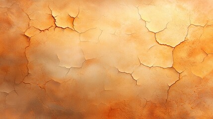 Warm brown and orange textured wall background for design decor 