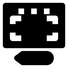 device solid icon set