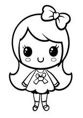 Obraz premium Beautiful coloring pages