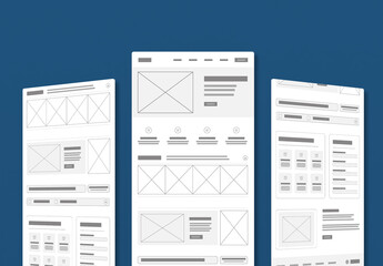 Wireframe Design for Ecommerce Websites