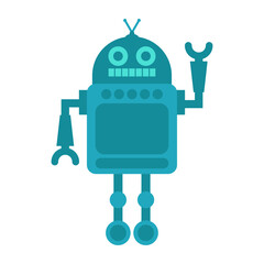 Robot Toys Illustration