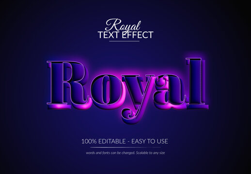Royal Text Effect