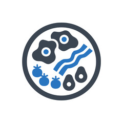 Breakfast Plate Icon