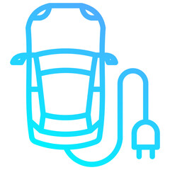 Electric Car Icon