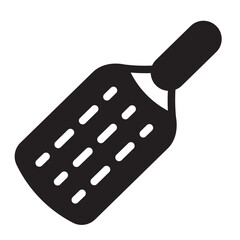 grating cheese glyph icon