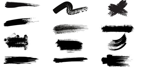 Creative Brush Stroke Designs: Inspiring Artistic Elements