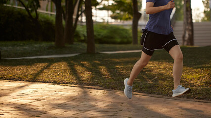 Outdoor Running Routine on a Sunny Day. Running
Motivation. Start Your Fitness Journey.