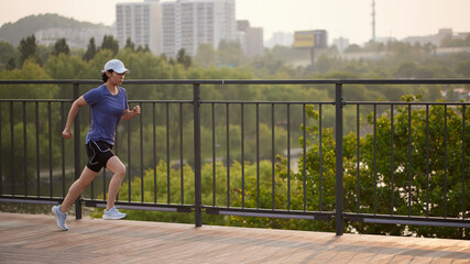 Outdoor Running Routine on a Sunny Day. Running
Motivation. Start Your Fitness Journey.