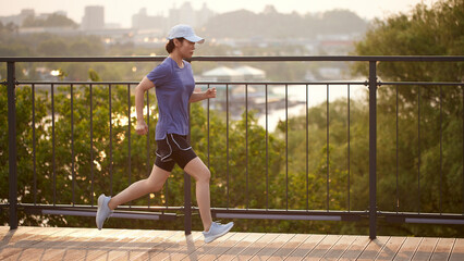 Outdoor Running Routine on a Sunny Day. Running
Motivation. Start Your Fitness Journey.