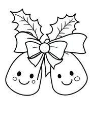 Christmas Bells with Ribbon