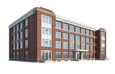 Fototapeta premium school building