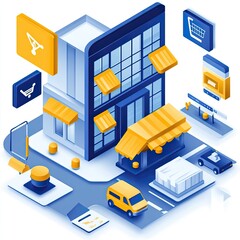 E-commerce Automation for Small Businesses managing orders, tracking inventory, automating marketing, supporting growth, digital retail platforms