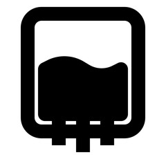 Fototapeta premium medical solid icon set