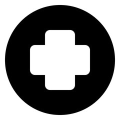 medical solid icon set