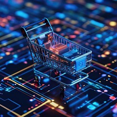E-commerce Growth with AI Technology automating outreach, improving conversions, personalizing UX, analyzing behavior, intelligent retail solutions