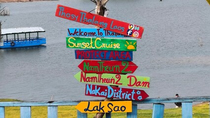 tourist information sign in venice