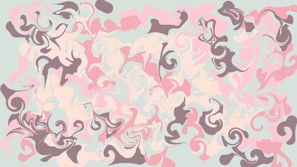 Abstract liquid background sticky texture pastel colors