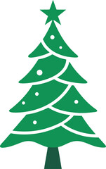 green christmas tree