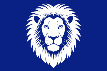 Obraz premium lion head vector
