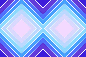 Diamond background geometric bold lines. Colorful purple and blue diamond pattern vector. Concept of bright color, modern, playful, trendy, abstract for backdrop, decor, wrapping, texture, print.
