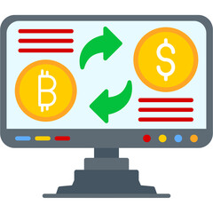 Bitcoin Exchange Icon