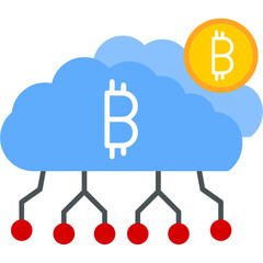 Cloud Mining Icon
