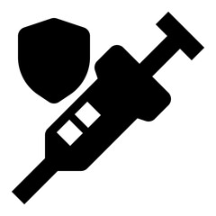 medical solid icon set