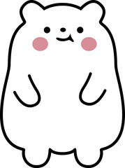 bear cartoon icon