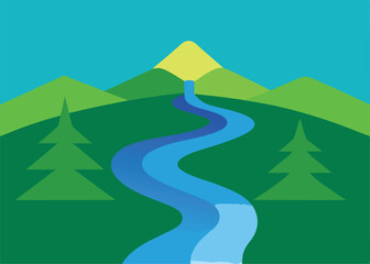 road in the mountains